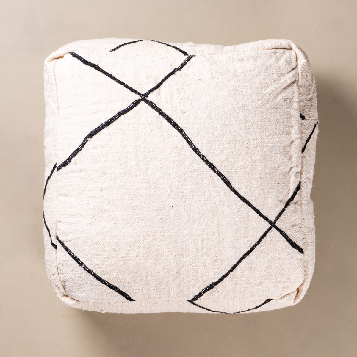Pouf berbère Kilim