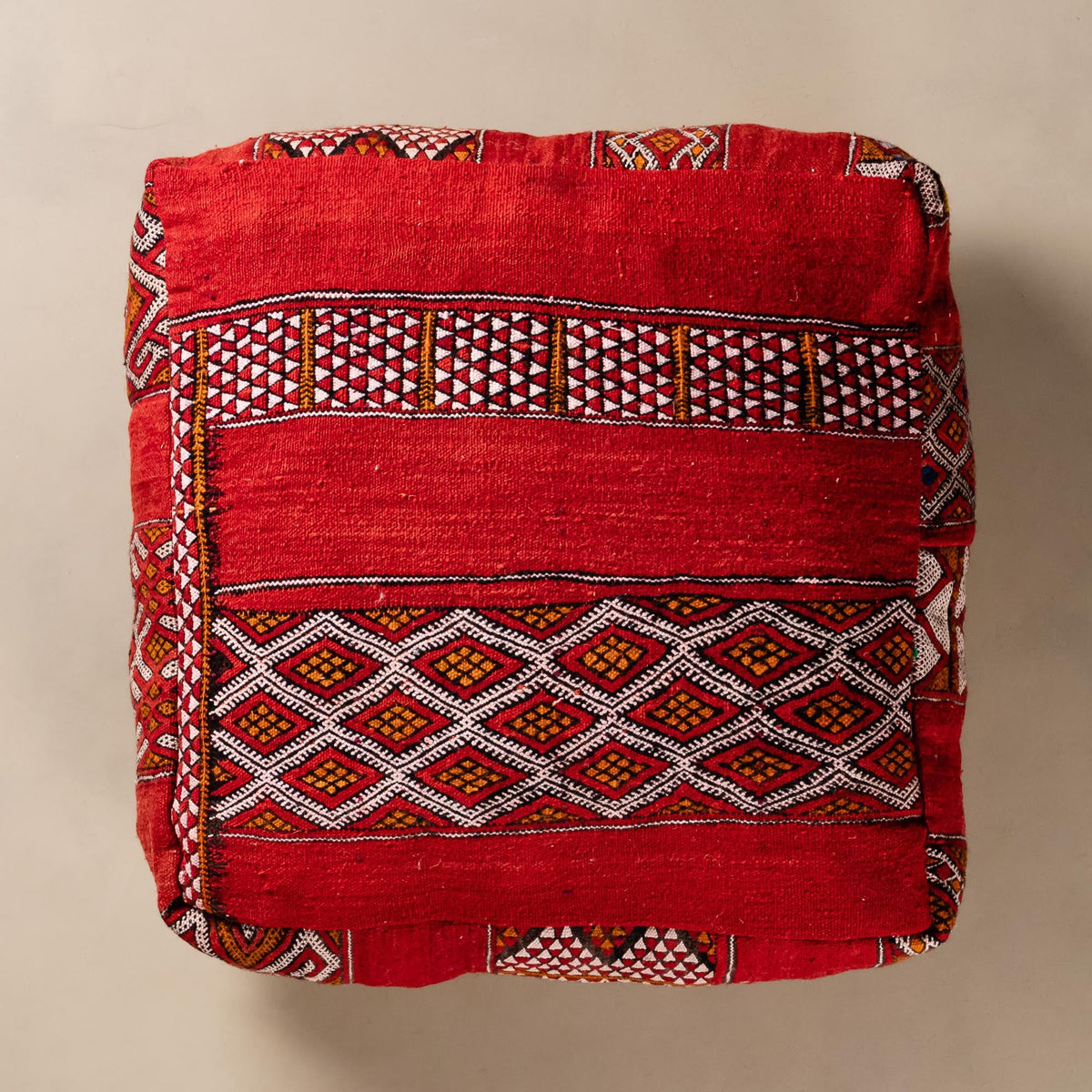 Pouf berbère Kilim