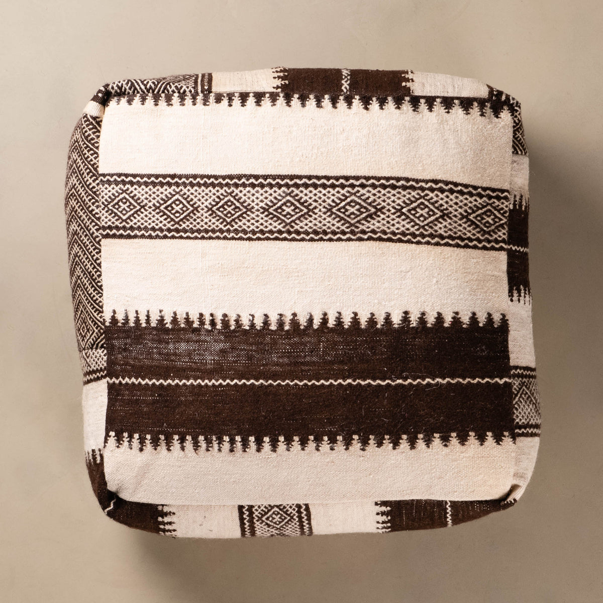 Pouf berbère Kilim