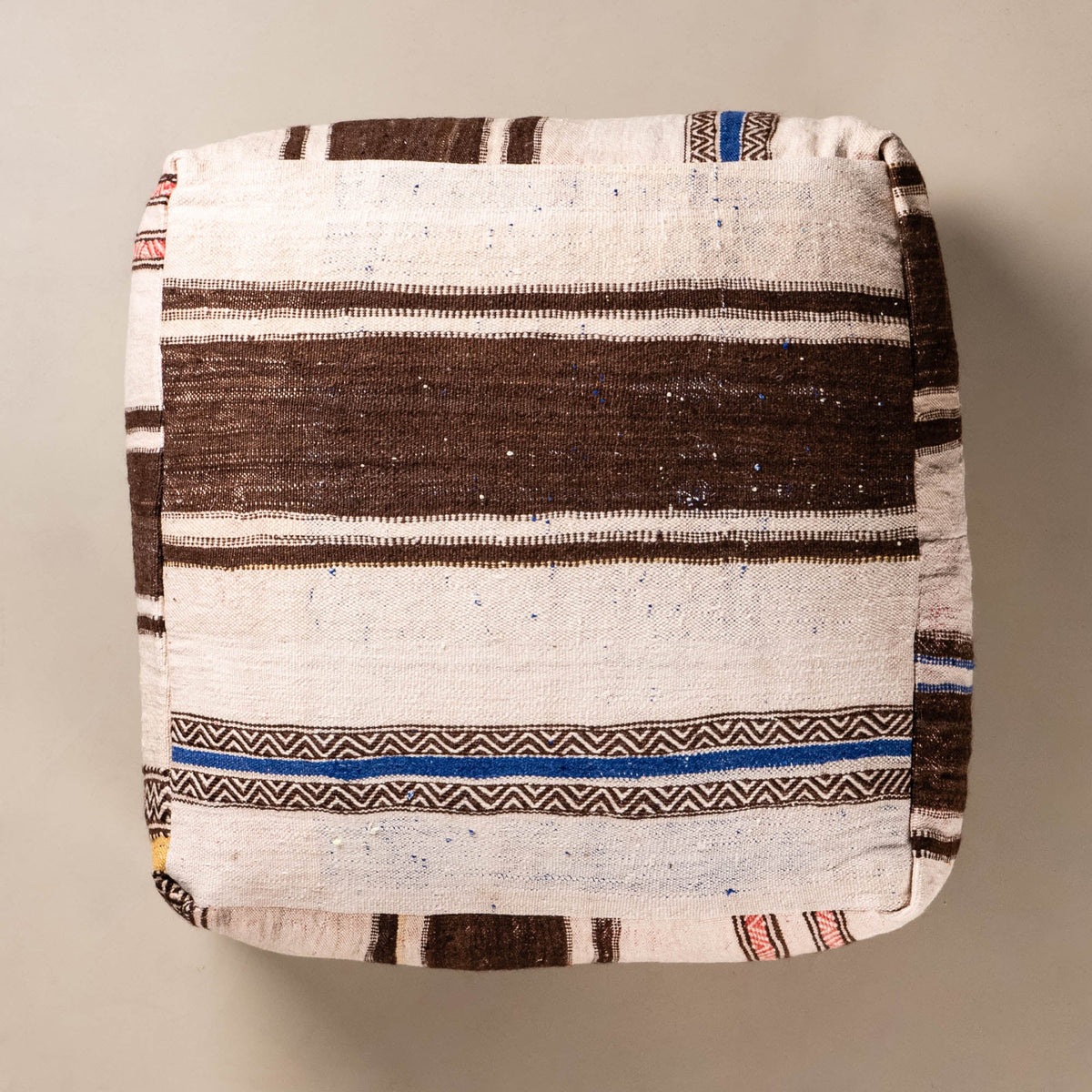 Pouf berbère Kilim