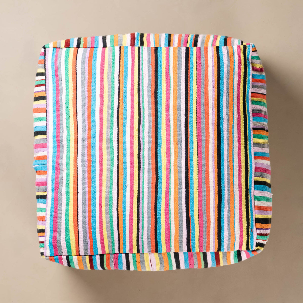 Pouf berbère Kilim
