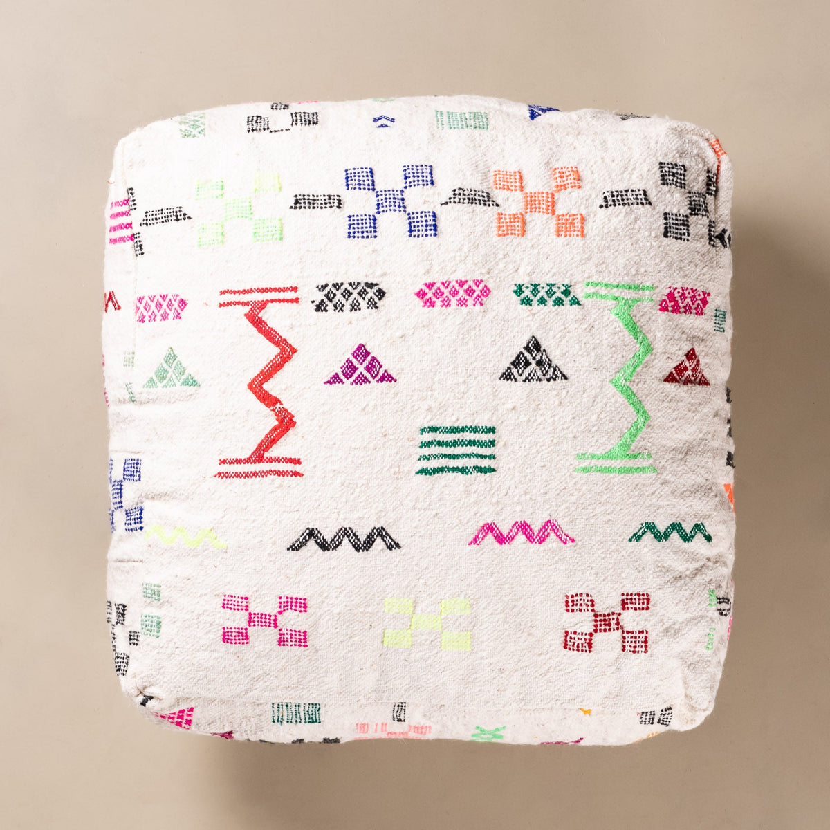 Pouf berbère Kilim