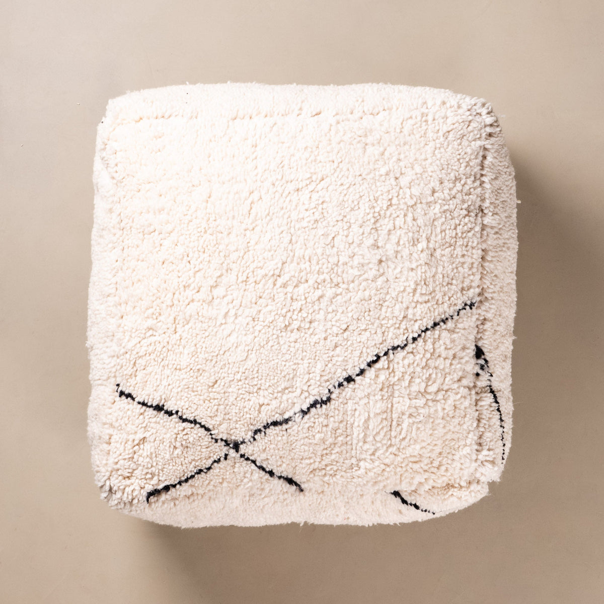 Pouf berbère Beni ouarain