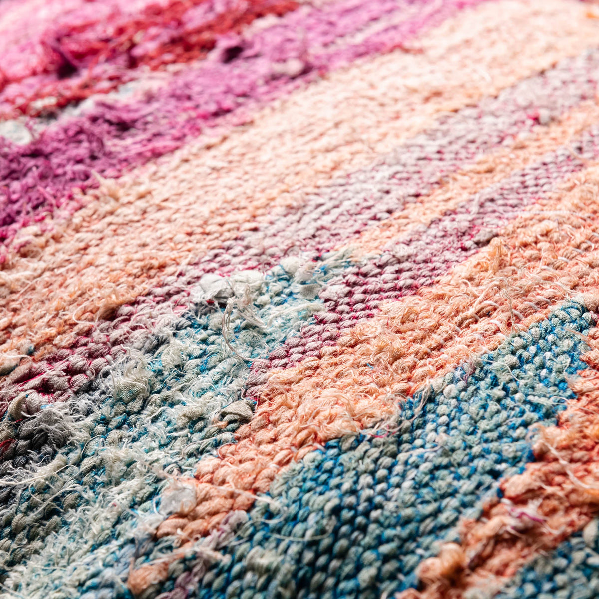 Pouf berbère Boucherouite
