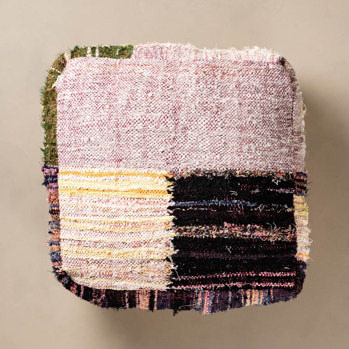 Pouf berbère Boucherouite