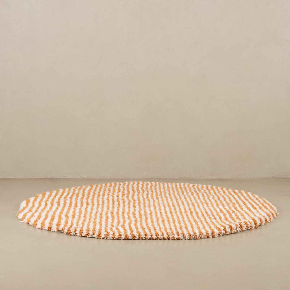Sandia Rond - Tapis Berbère shaggy