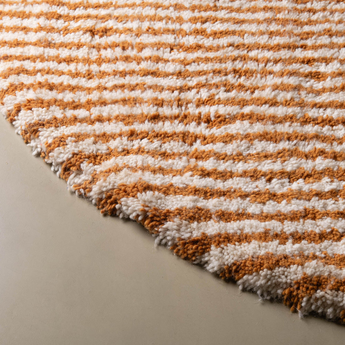 Sandia Rond - Tapis Berbère shaggy