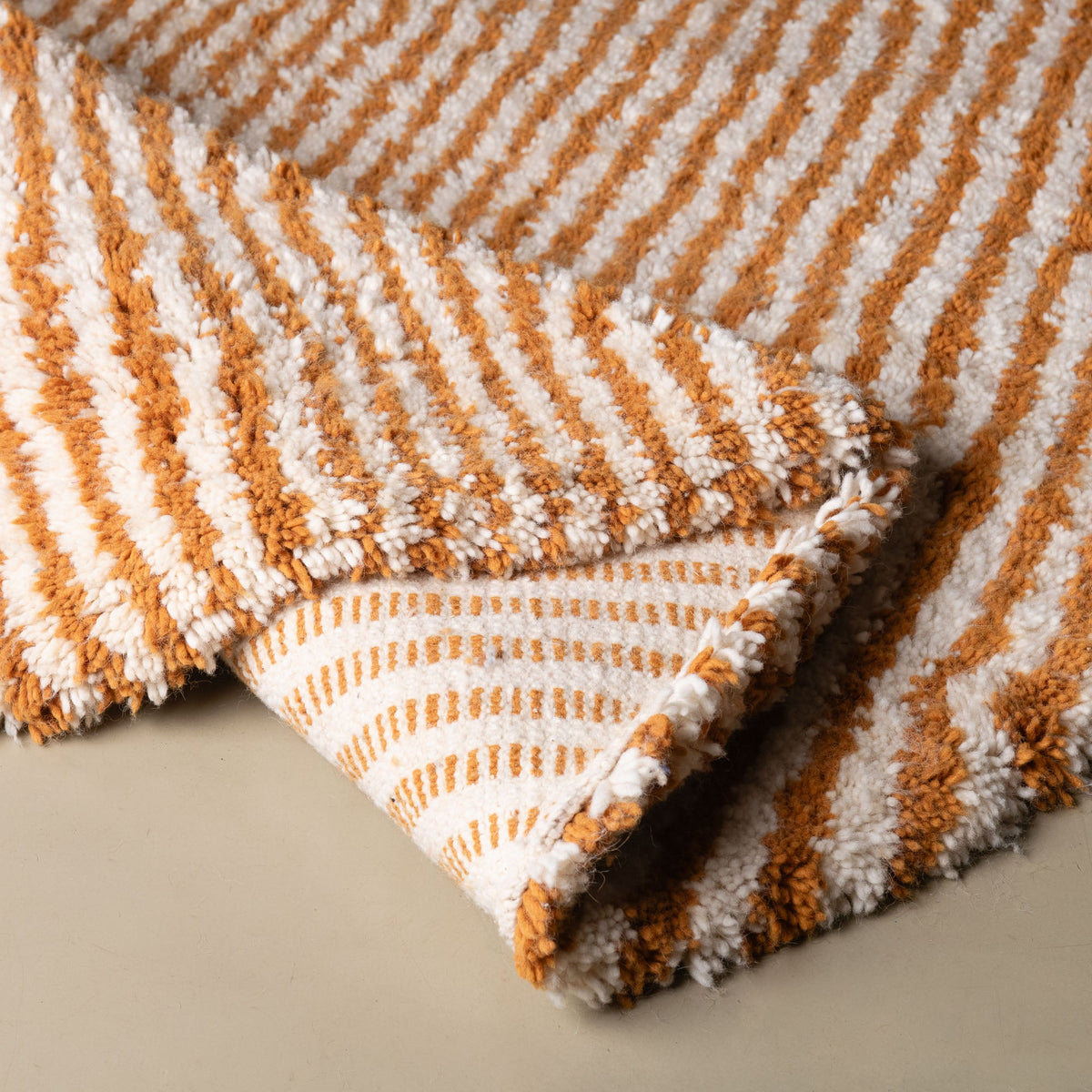 Sandia Rond - Tapis Berbère shaggy