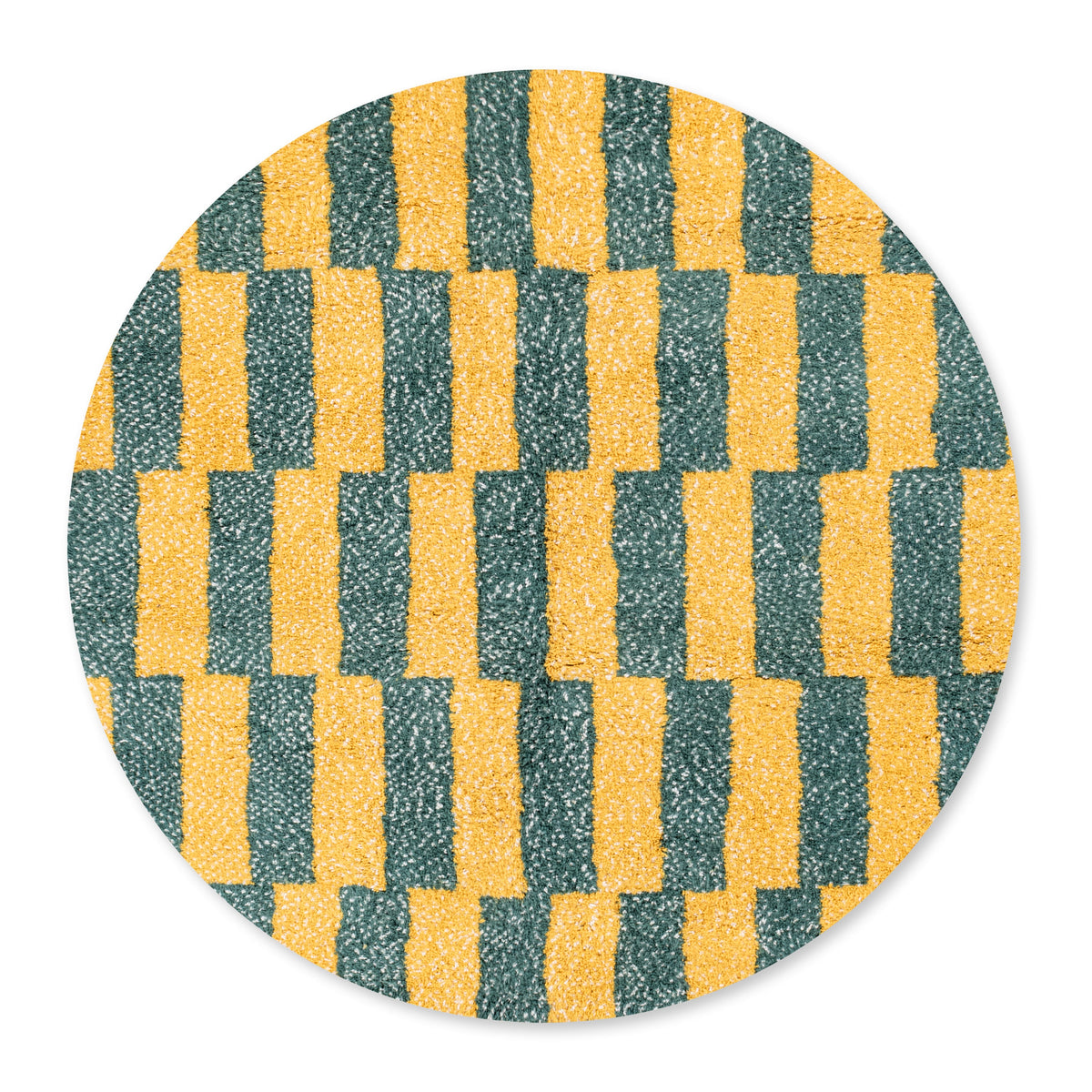 Chama Rond - Tapis Berbère shaggy