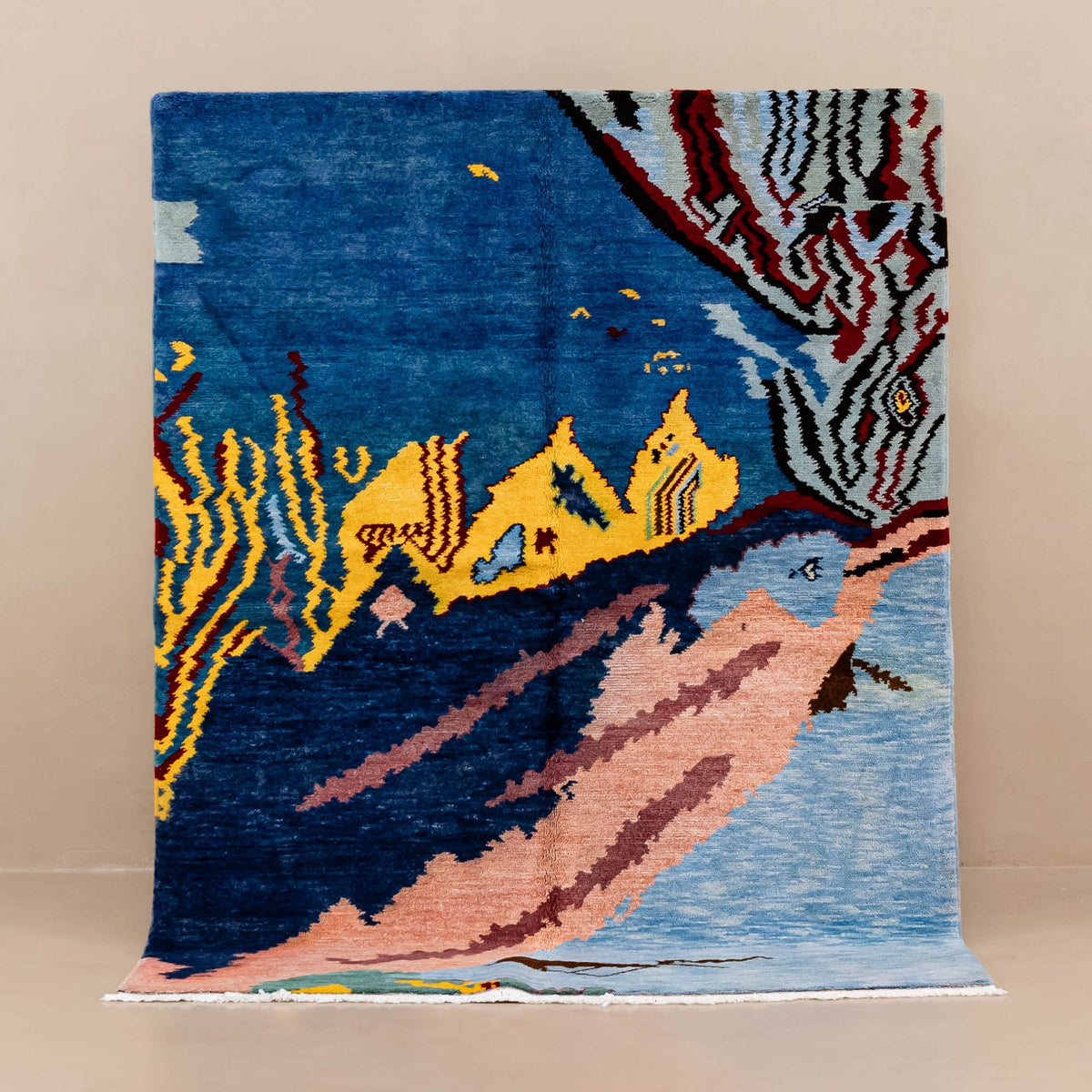Hbiya - Luxueux tapis Berbère shaggy