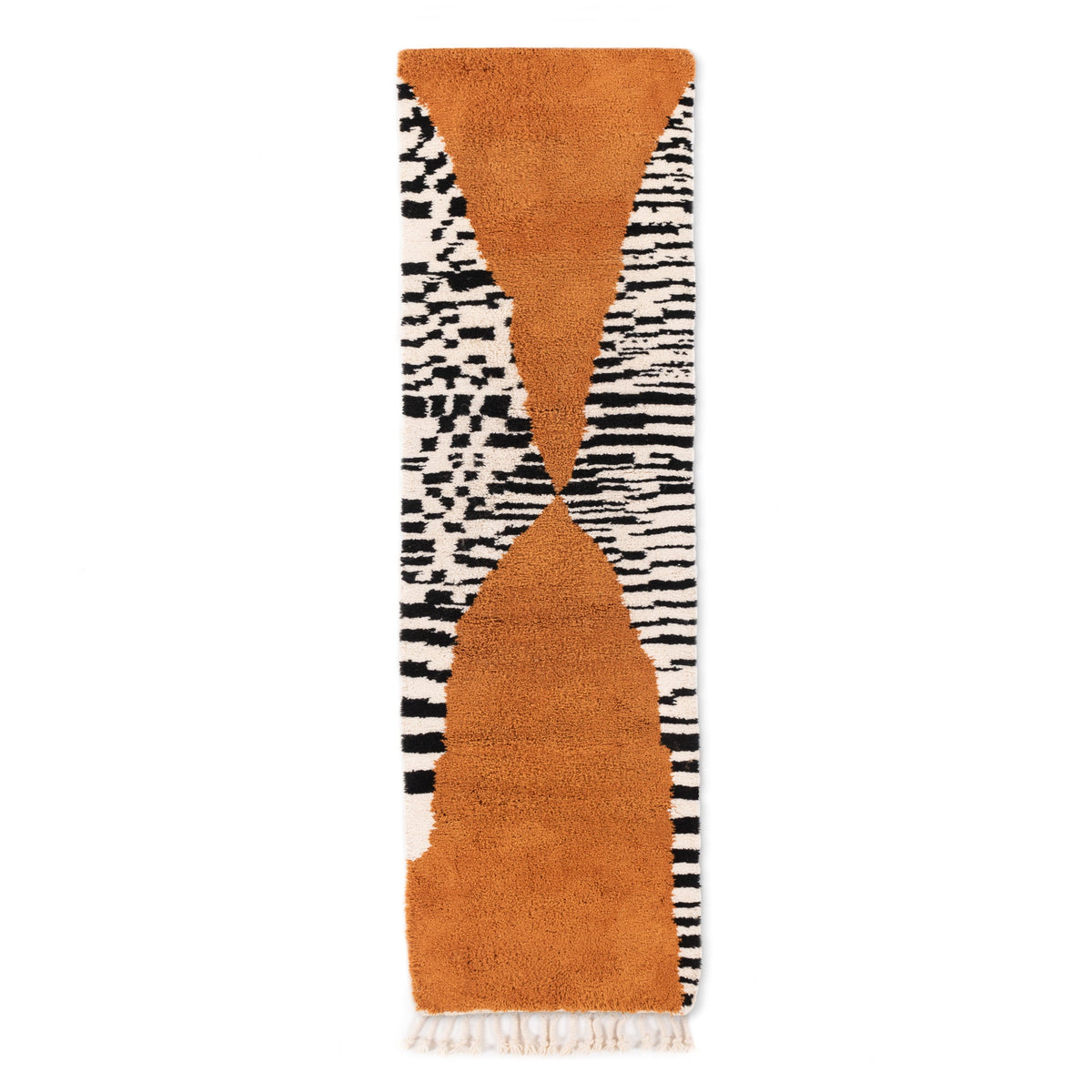 Zamani - Tapis Berbère shaggy de couloir