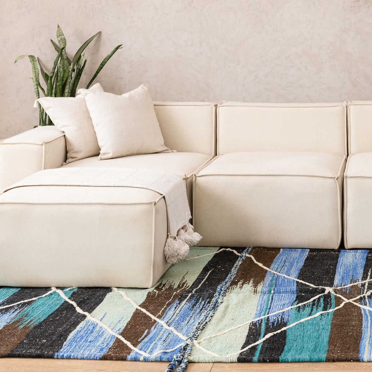 Ahed - Tapis Berbère Kilim