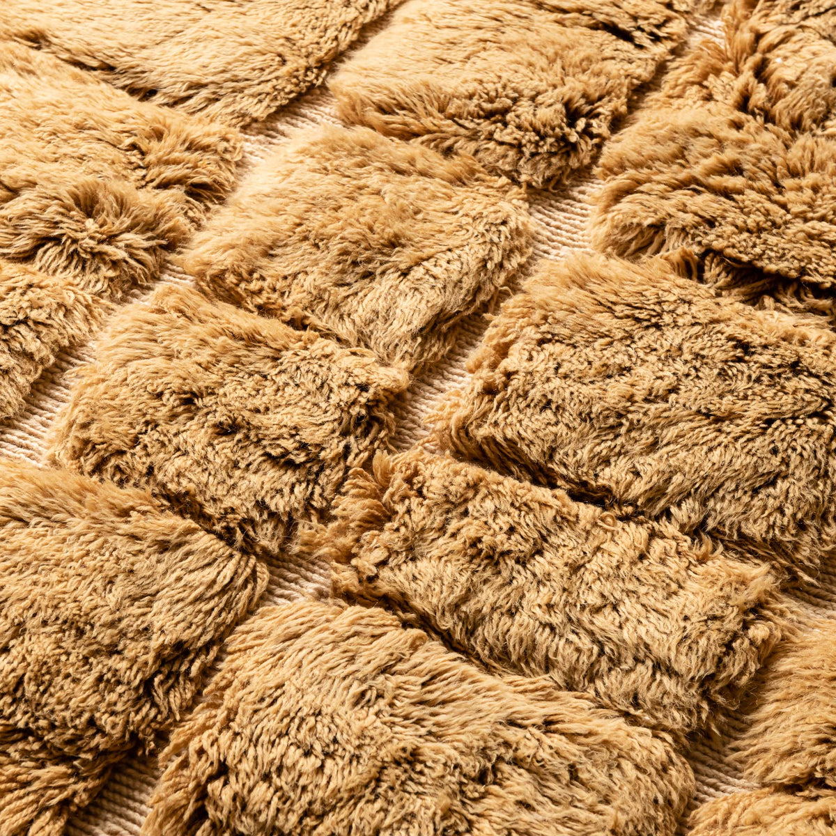 Éclat Éblouissant Rond - Luxueux tapis Berbère shaggy