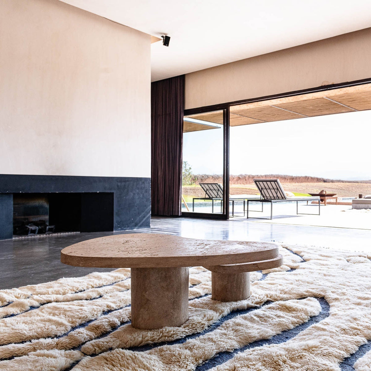 Liberté - Luxueux tapis Berbère shaggy