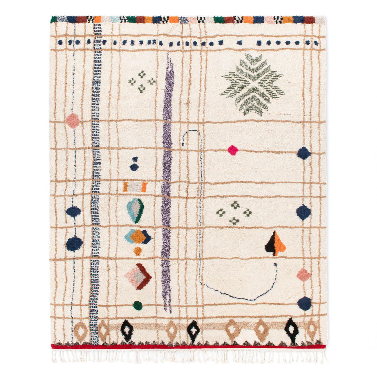 Ilham - Tapis Berbère shaggy