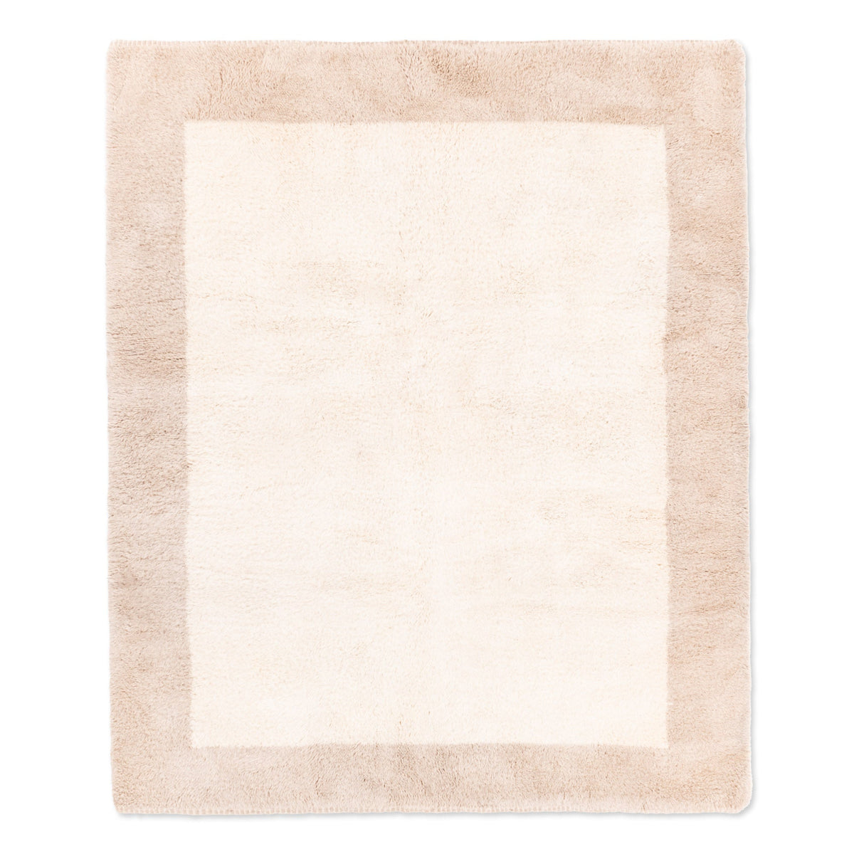 Bordure Sérénité - Luxueux tapis Berbère shaggy