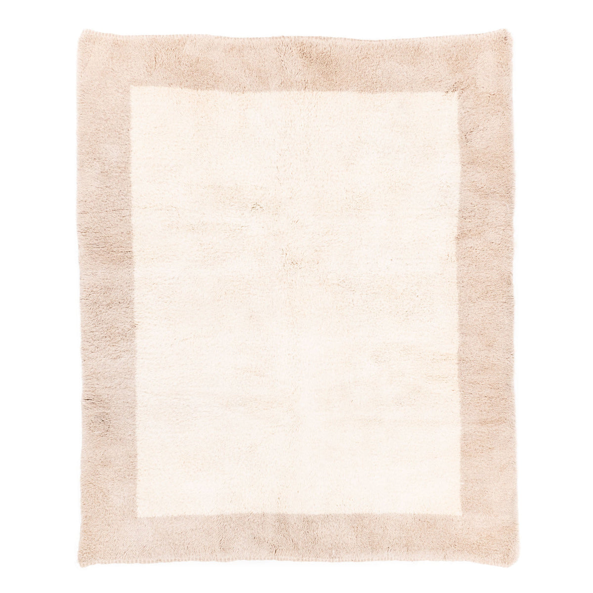 Bordure Sérénité - Luxueux tapis Berbère shaggy
