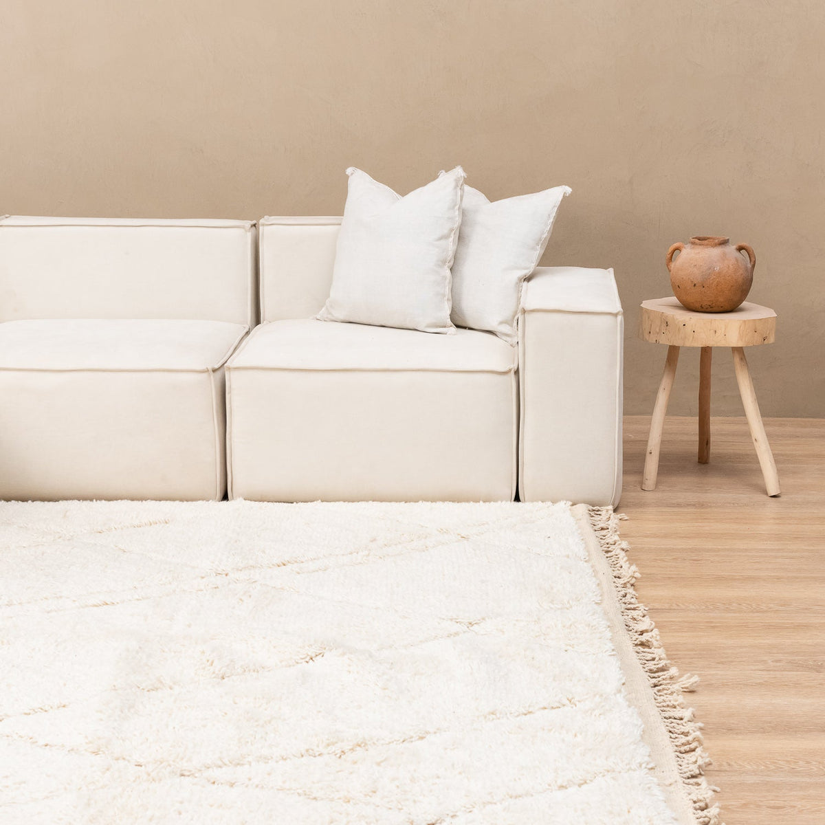 Nour - Tapis Berbère shaggy