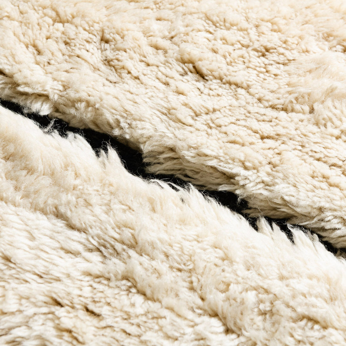 Échos chuchotés - Luxueux tapis Berbère shaggy