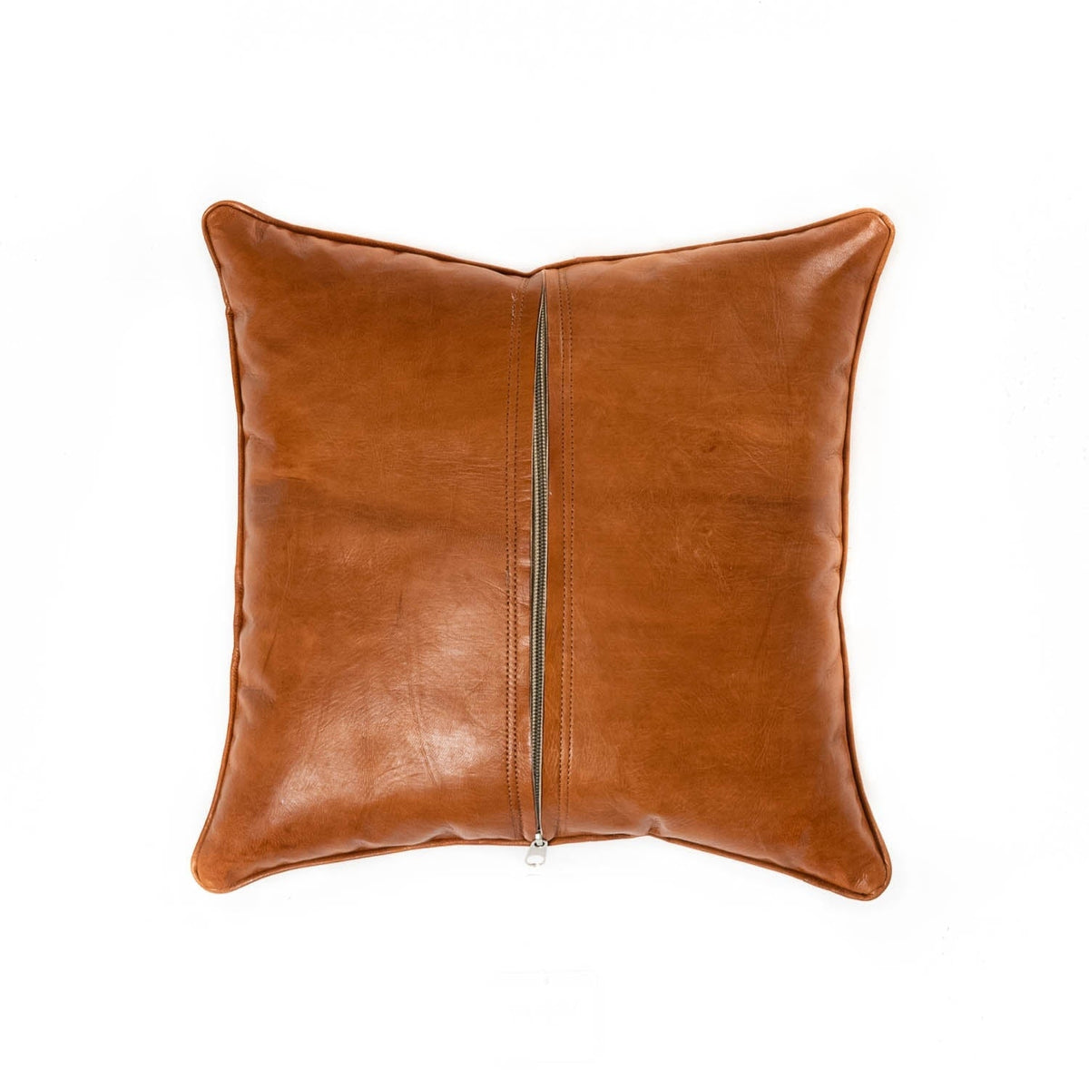 Coussin en cuir
