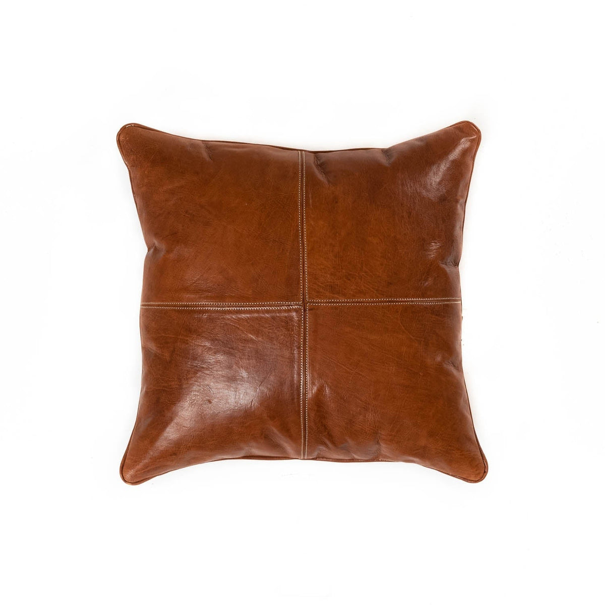 Coussin en cuir