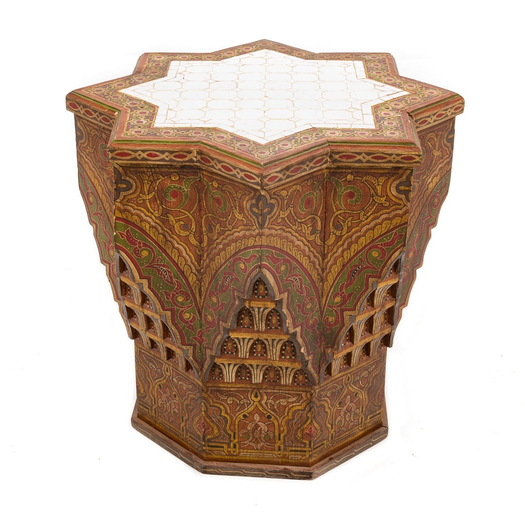 Coffre Marocain Antique De Rangement
